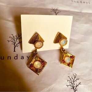 True Vintage Art Deco Style Earrings
